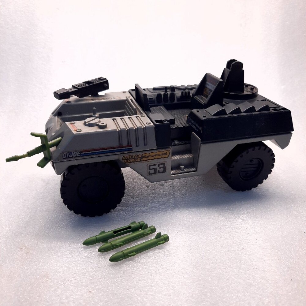 Vintage GI‎ JOE Battle Force 2000 ELIMINATOR Jeep 4WD Vehicle PARTS 1987 Hasbro